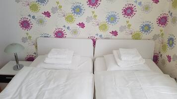 2 Schlafzimmer, WLAN, Bettwäsche