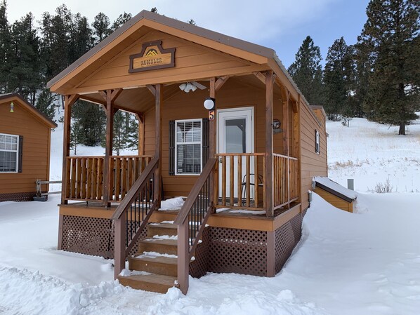 Voorkant van accommodatie