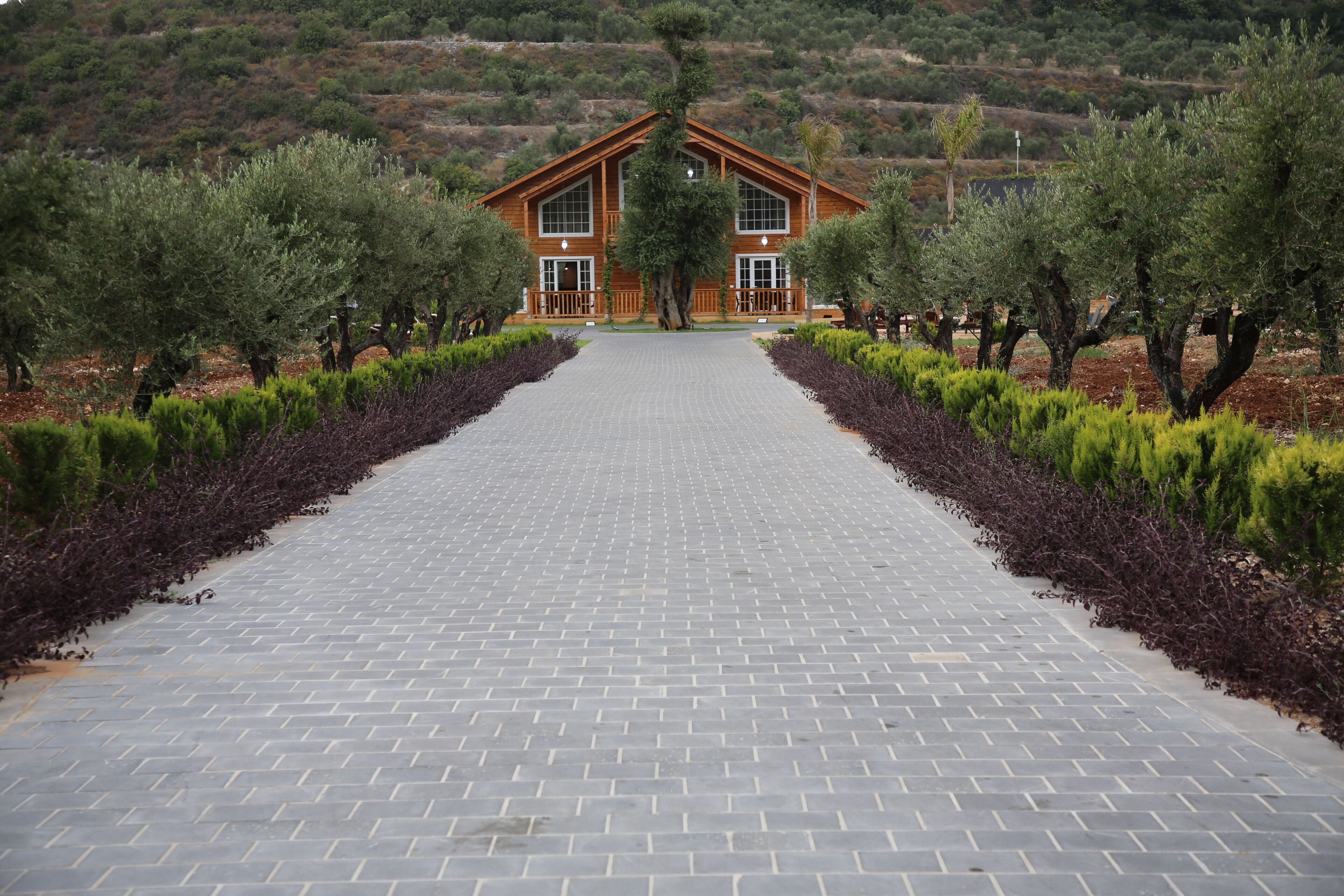 Façade de l’hébergement