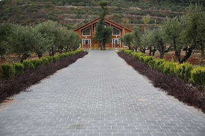 Fachada de la propiedad