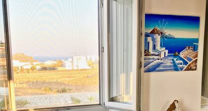 Antheia Suite von Mykonos. Eine elegante, traditionelle Kykladensuite.