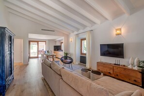 TV, fireplace, DVD player