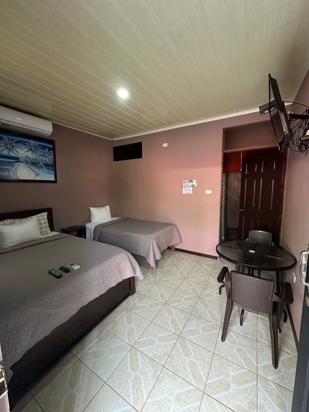 Family Cabin | Living area | Flat-screen TV