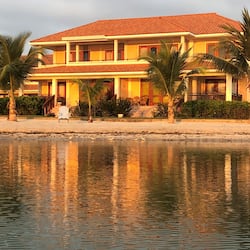 Front of property – evening/night