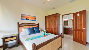 Standard-Villa, 2 Schlafzimmer, 2 Bäder, am Strand | Individuell dekoriert, individuell eingerichtet, Bügeleisen/Bügelbrett