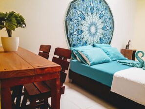 Comfort Double Room | Individually decorated, individually furnished, free WiFi, bed sheets - Coralite Hostel (Santa Marta)