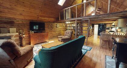 Stunning Apple Lane Log Cabin