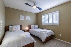 3 bedrooms, iron/ironing board, travel cot, free WiFi