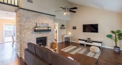 Hübsches Zuhause in der Nähe des DFW-Flughafens, des Grapevine Mills & Gaylord Resort