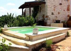 Pool - EXCLUSIVE TRULLO MADIA AND GIORGIO WITH PRIVATE JACUZZI (Ceglie Messapica)