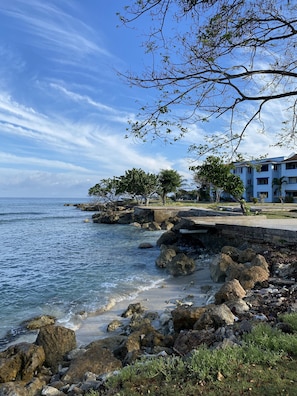 On the beach - Fantastic  Beachfront  2 B&B Condo.  Perfect Work From Home! WiFi &Cable  (Negril)