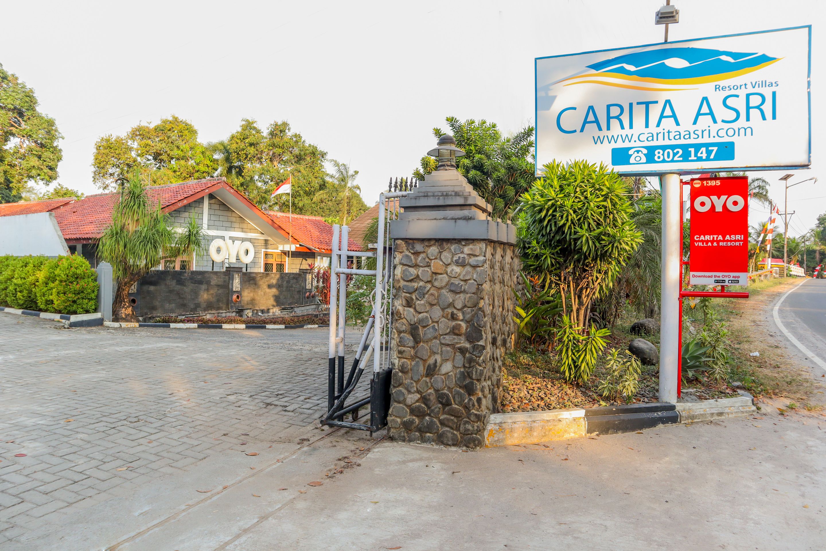 Entrada da propriedade