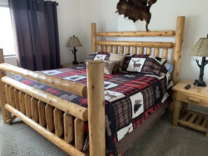 2 bedrooms, free WiFi, bed sheets, wheelchair access
