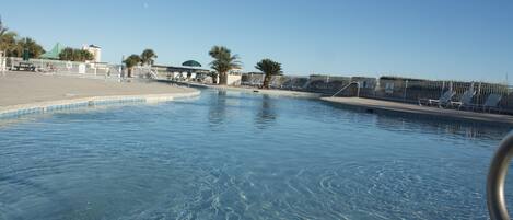 Indoor pool, outdoor pool