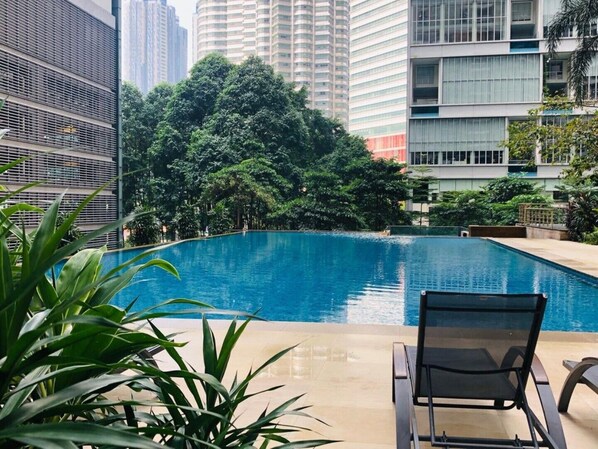 Pool - KLCC Marc Residence. (Kuala Lumpur City Centre)
