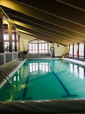 Indoor pool, outdoor pool
