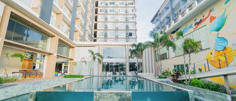 Façade de lâhĂ©bergement