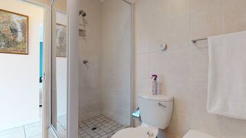 Apartemen Desain | Kamar mandi | Bathtub dan shower terpisah, bathtub besar, dan handuk