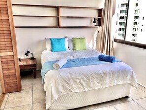 Apartamento panorámico | 2 dormitorios y ropa de cama de alta calidad