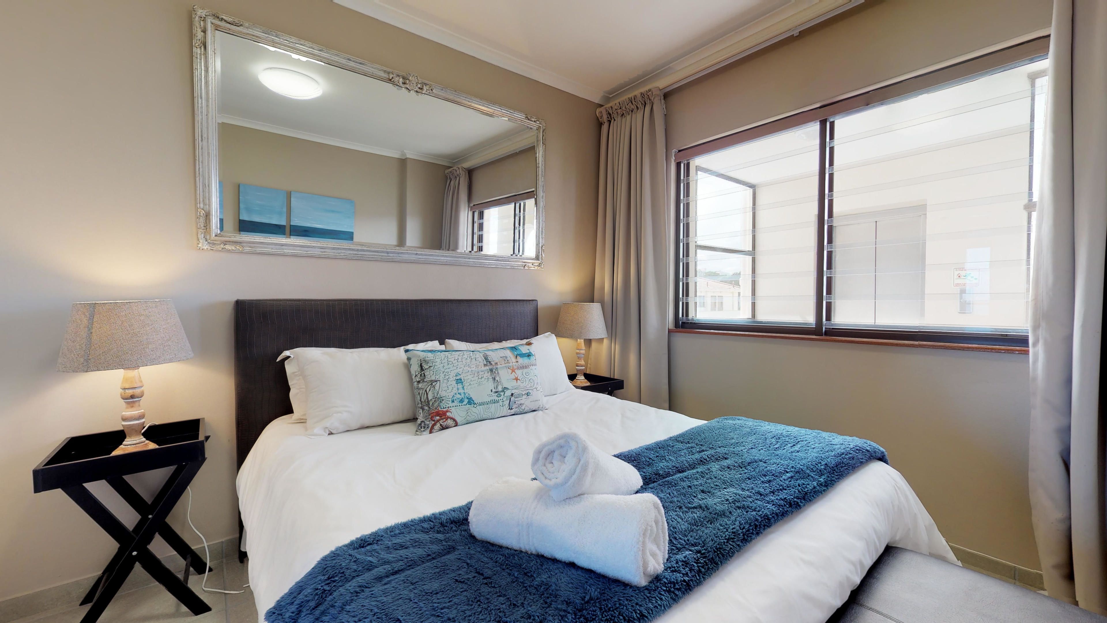 Apartemen Bisnis | 2 kamar tidur, setrika/meja setrika, Wi-Fi gratis, dan seprai linen