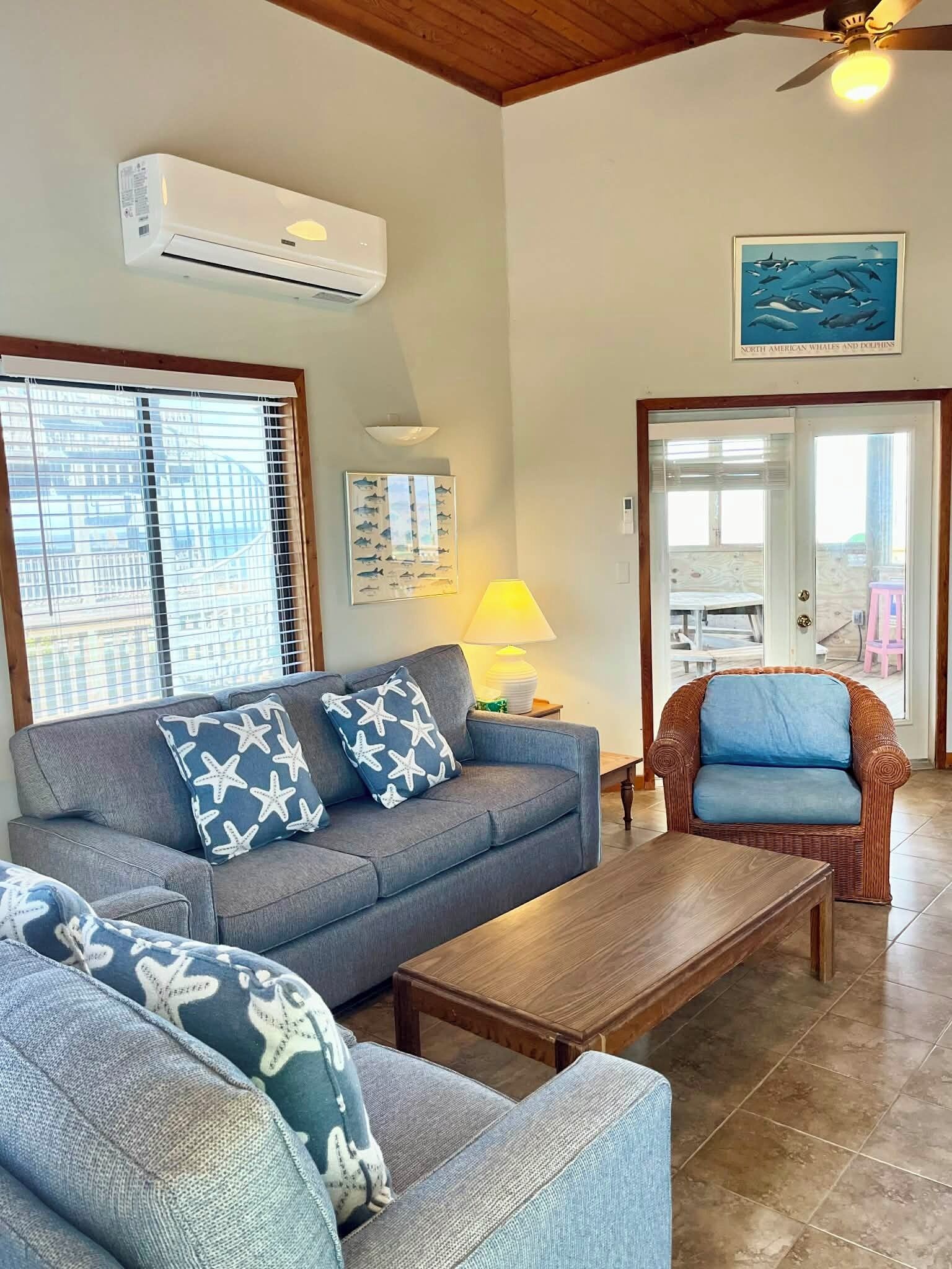 Soundview:  Dog Friendly Sound Front Home, Den, Private Dock. - Ocracoke, NC