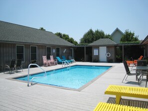 Pool - Cabana III:  Perfect getaway for two that offers a shared pool. (Ocracoke)