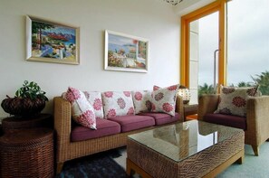 Sitteområde i lobbyen