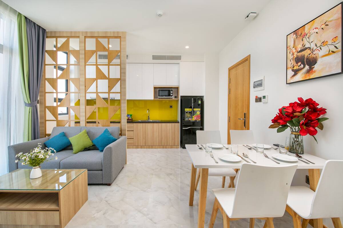 Family Apartment, 1 Bedroom | Private kitchen