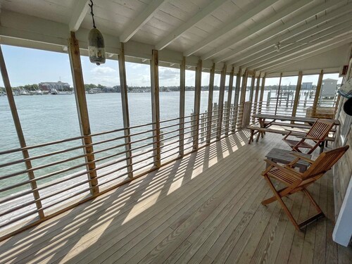 Windmill Point: Perfect location to watch the ferries come and go.