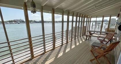 Windmill Point: Perfect location to watch the ferries come and go.