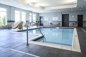Una piscina techada