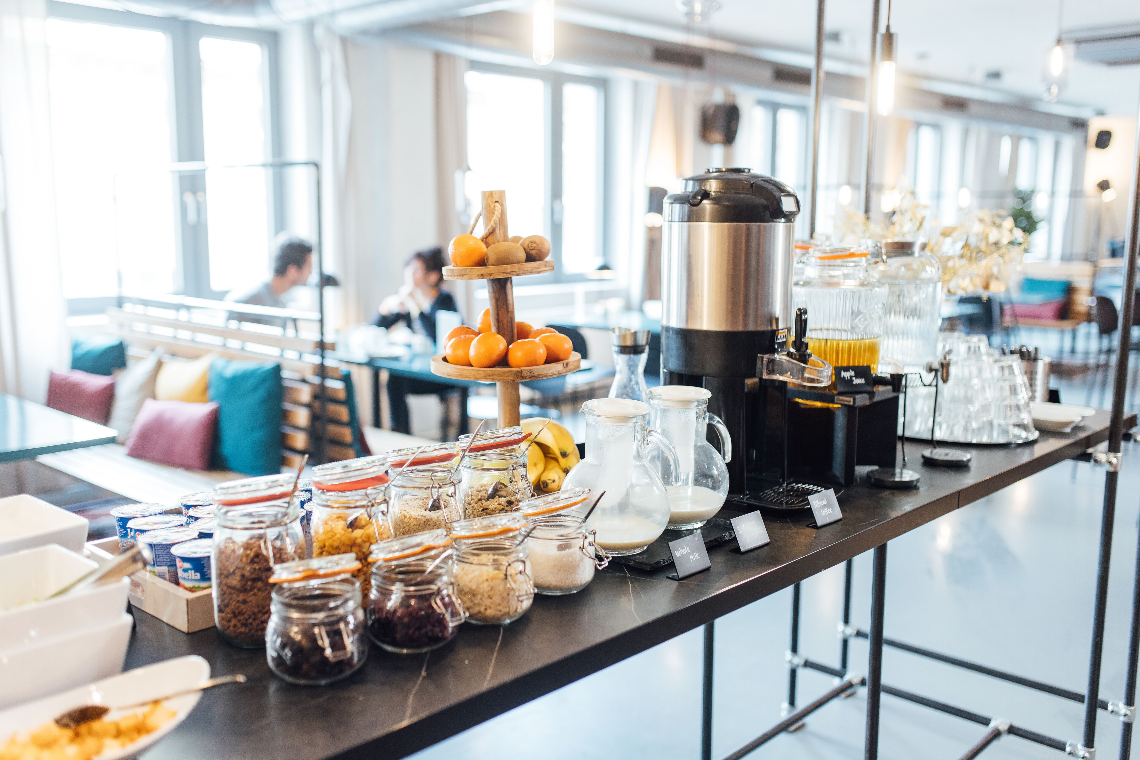 daily continental breakfast (czk 300 per person)