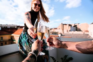 Junior Suite | Terrace/patio - Miss Sophie's Downtown (Prague)