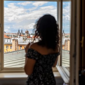 Panoramic Loft Suite with Terrace - accessible by stairs only | Vue sur la ville