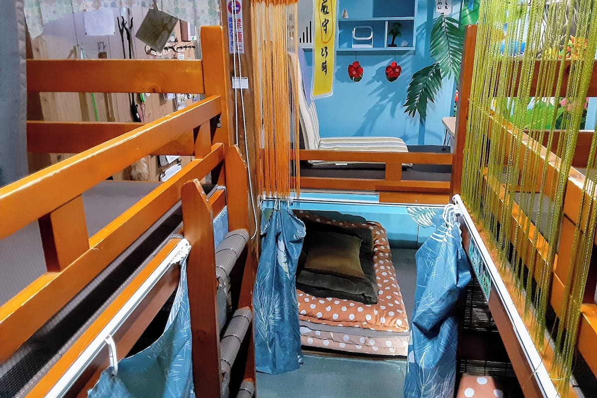 ห้องพักรวม, หอพักรวม, ปลอดบุหรี่ | โต๊ะทำงาน, พื้นที่ทำงานแบบใช้แล็ปท็อป, ผ้าม่านกันแสง, Wi-Fi ฟรี