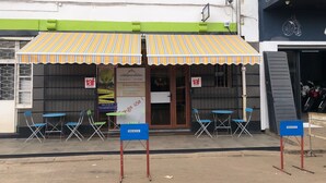 Entrada de la propiedad