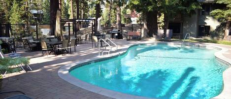 Opvarmet pool