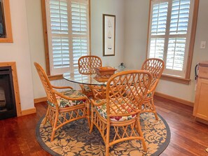 Dining - Cabana II:  Perfect getaway for two that offers a shared pool (Ocracoke)