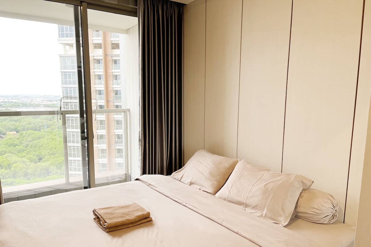 Standard Studio, City View | 2 bedrooms, premium bedding, pillowtop beds, blackout drapes