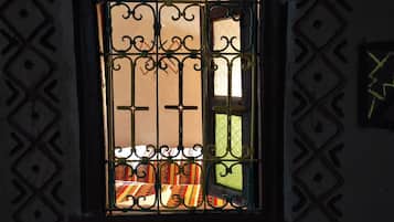 Basic Tent, Shared Bathroom | 1 bedroom, desk, blackout drapes, soundproofing