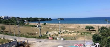 Blick von der Unterkunft