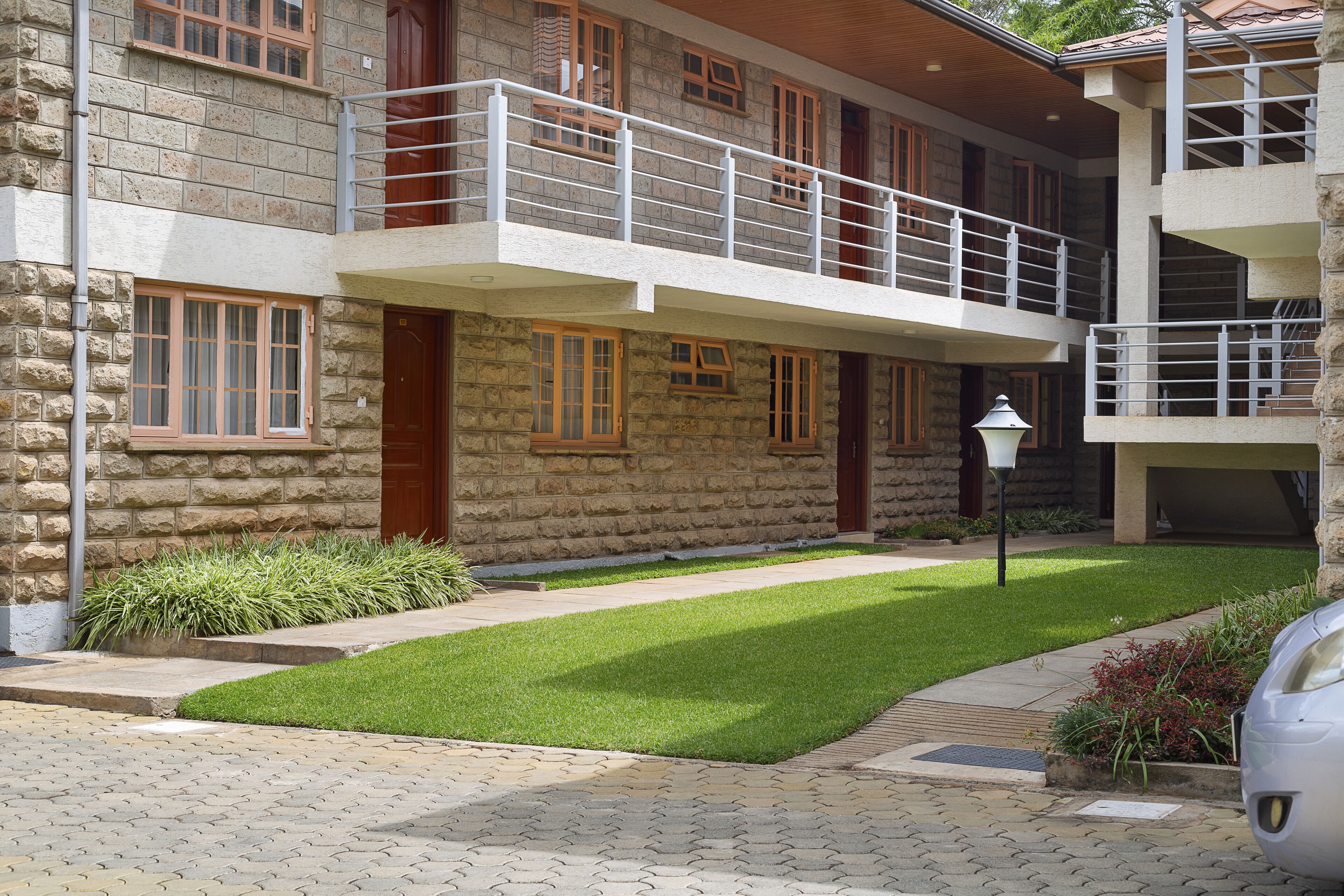 Façade de l’hébergement