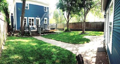 Aunt's place in town