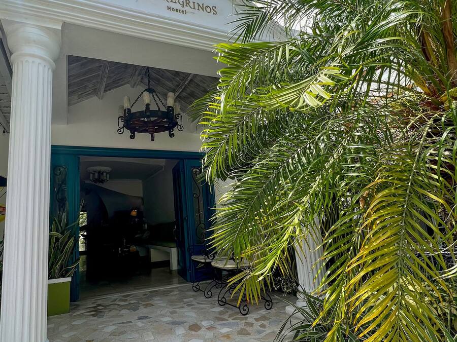 Fachada de la propiedad