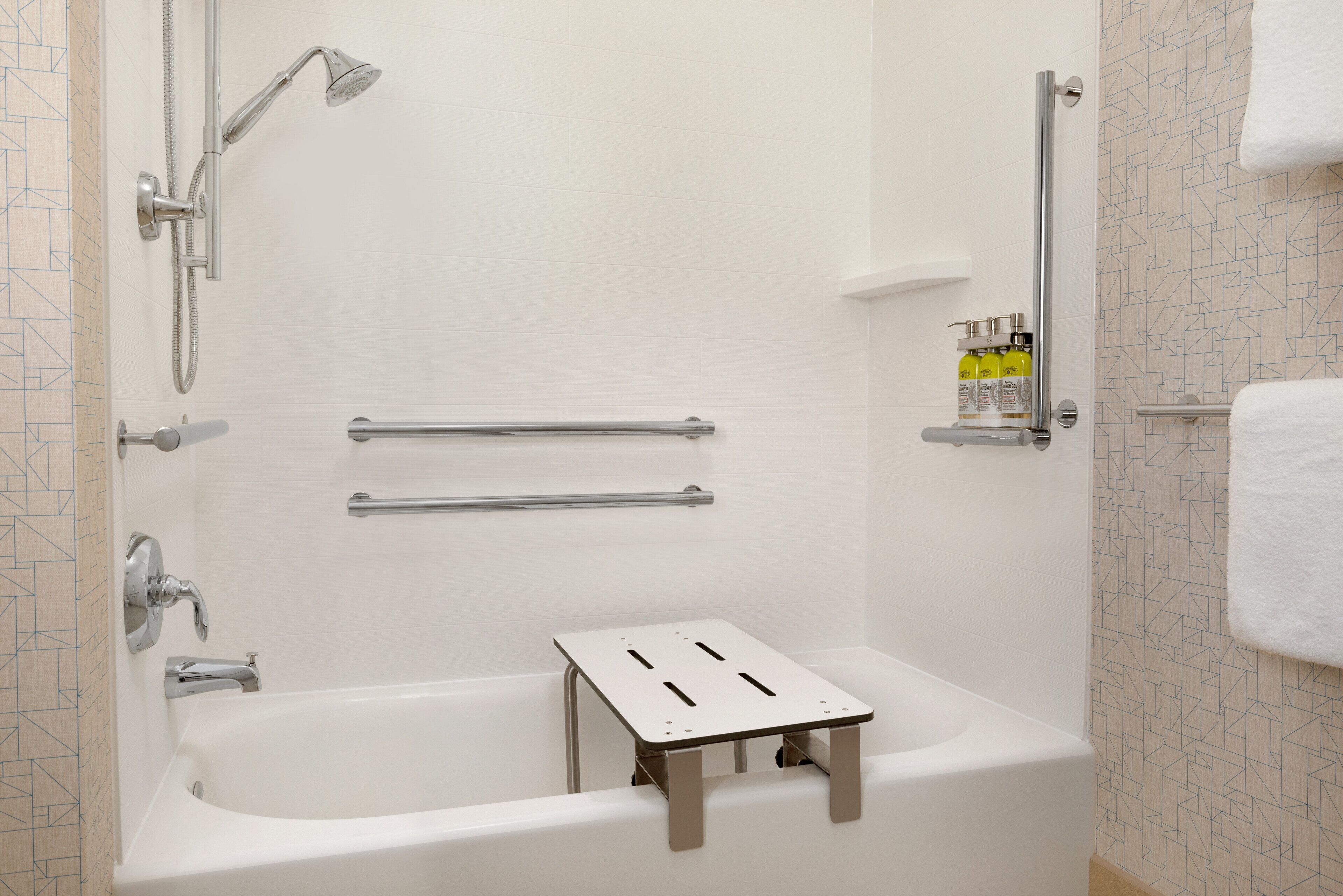 free toiletries, hair dryer, towels, soap