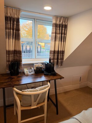 Deluxe Double Room | Living area | 42-inch TV with satellite channels - Rylands Farmhouse (Wilmslow)