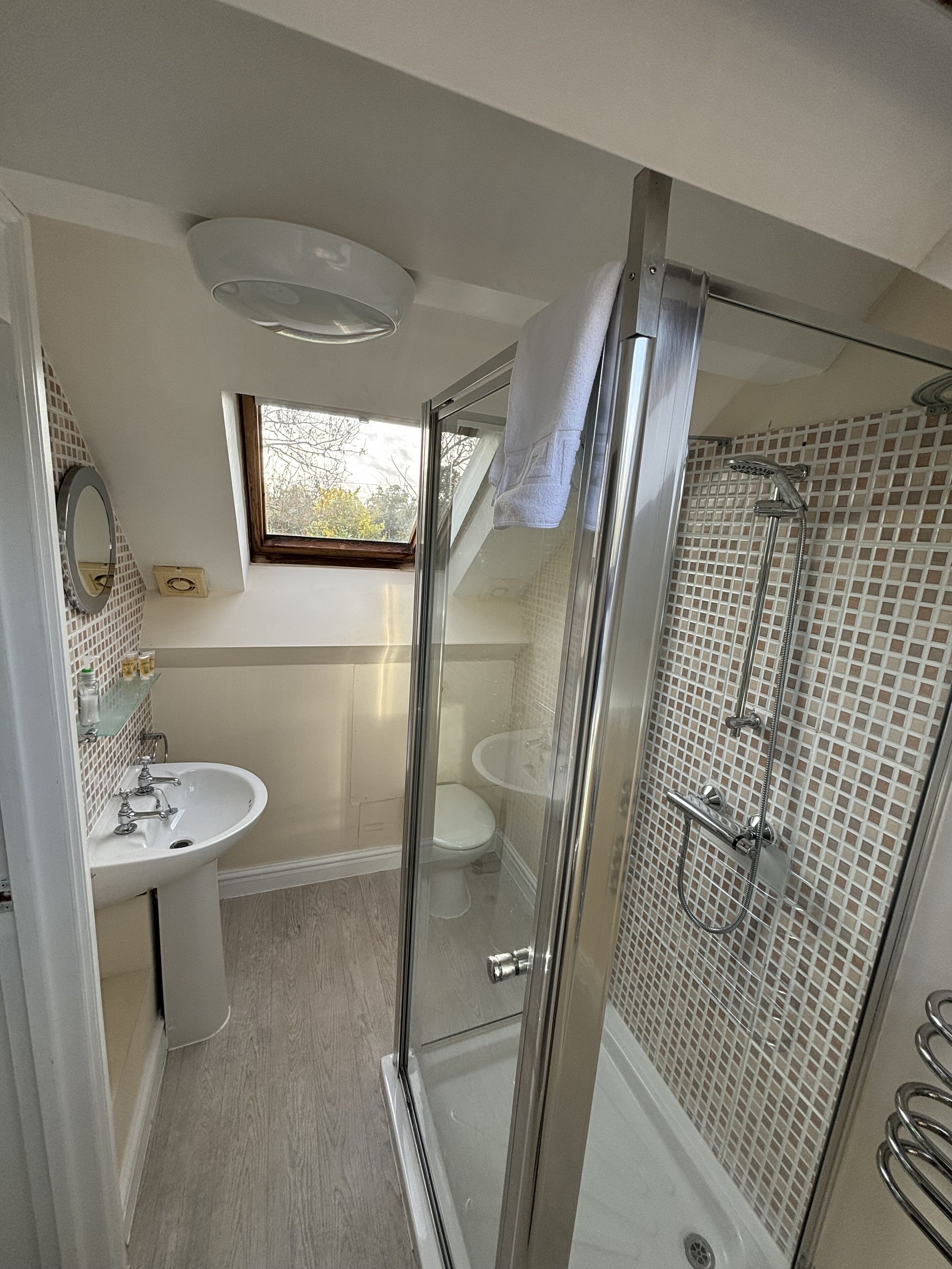 double | bathroom | free toiletries, hair dryer, bathrobes, towels