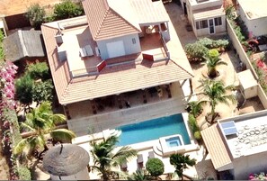 Aerial view - Villa Elodie (La Somone)