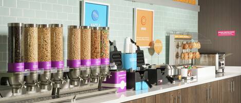 Free daily full breakfast