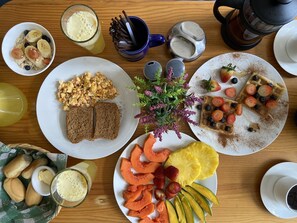 Desayuno inglés incluido todos los días